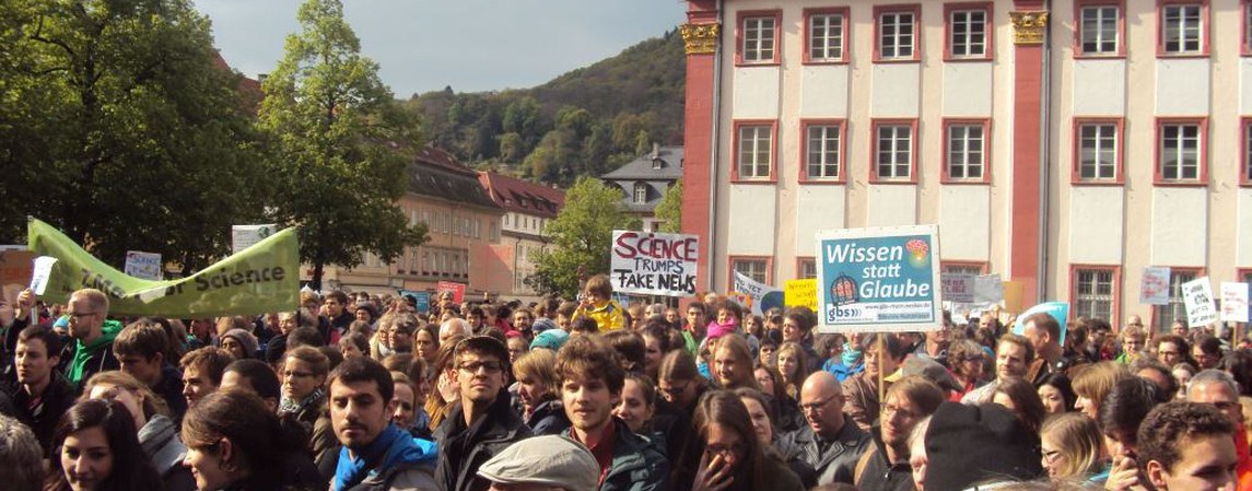 March for Science Heidelberg