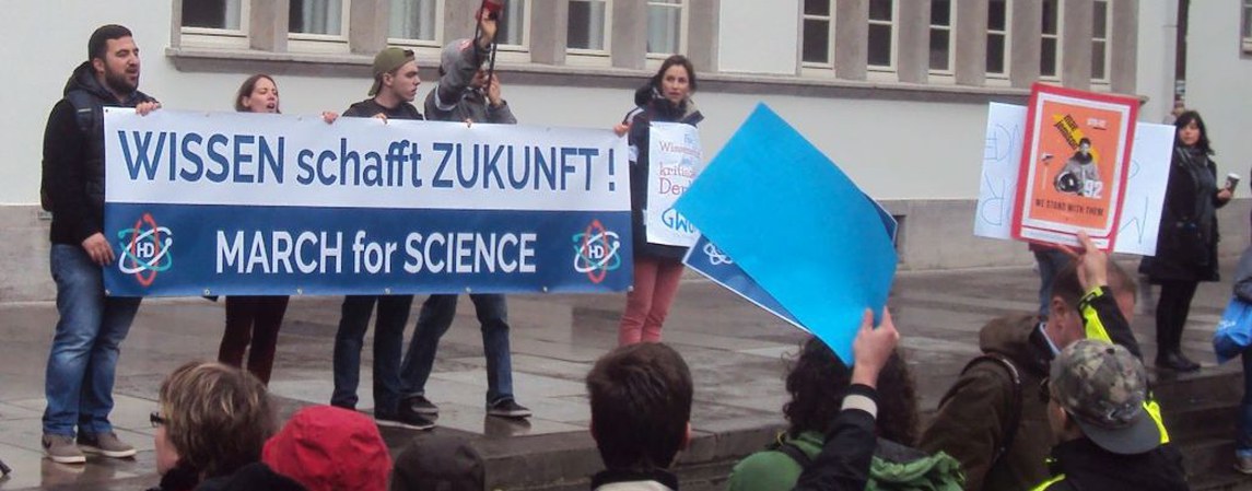 March for Science Heidelberg